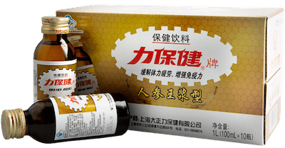 力保健?人參王漿飲料